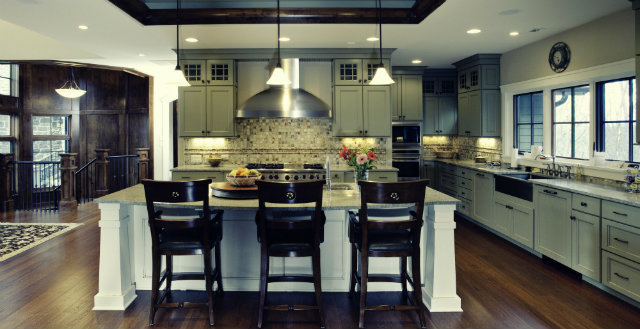 Kitchen Styles Inspirations  Kitchen Styles Inspirations Cool Kitchen island woodenchairs