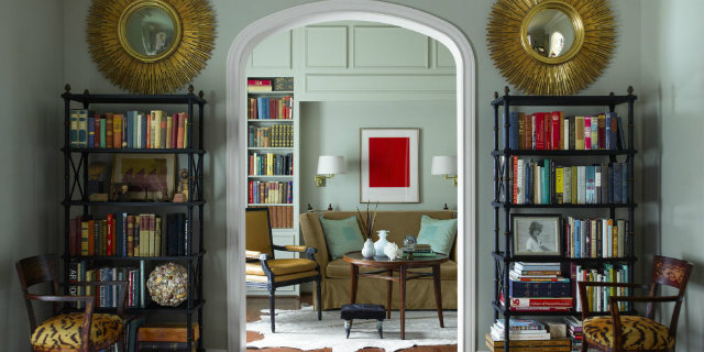 Library and bookshelves sun mirrors and black aimple bookshelves  Bookshelves as an Exceptional Decor Detail Library and bookshelves sun mirrors and black aimple bookshelves