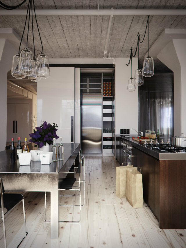 Kitchen Styles Inspirations  Kitchen Styles Inspirations industrial looking kitchen