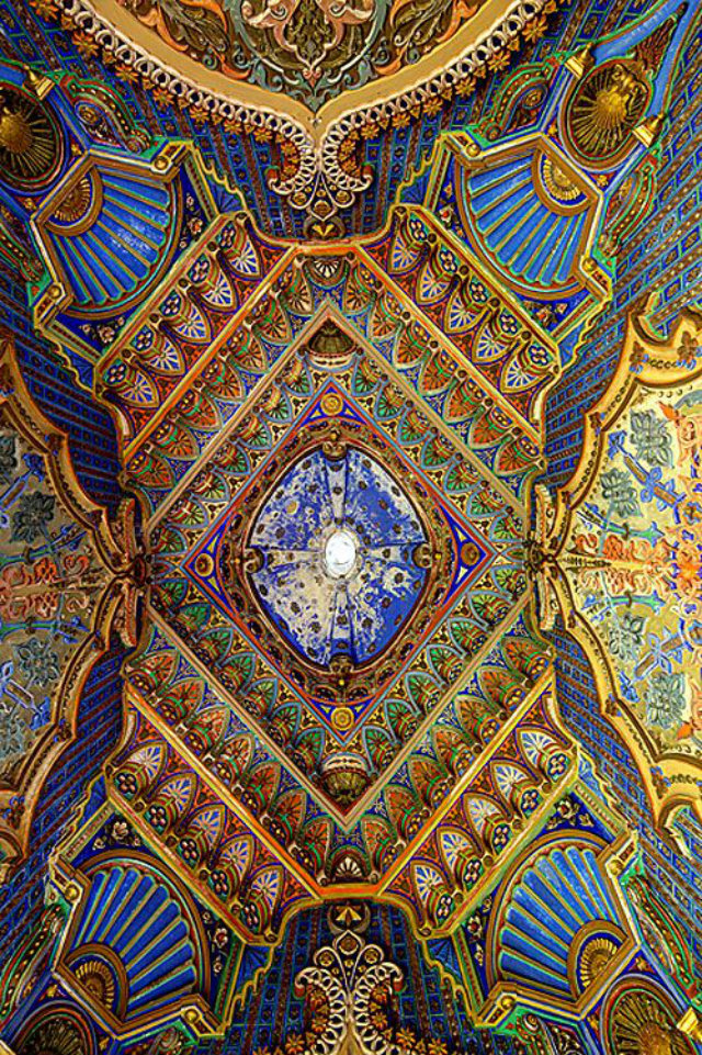 Look Up To The Ceiling  Ideas: Look Up To The Ceiling Amazing Ceiling frescos bright colours