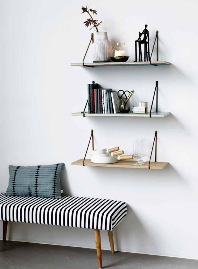 Stripes Details for your Interior Decor  Idea: Decorate with Stripes Stripes bench black and whie