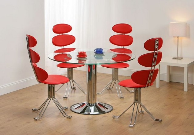 Modern Dining Chairs in Red Bubbles modern dining chairs TOP 50 Modern Dining Chairs Modern Dining Chairs in Red Bubbles