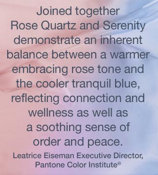 pantone-color-of-the-year-lee-eiseman-quote rose quartz and serenity Colour of the year 2016 Inspirations: Rose Quartz and Serenity pantone color of the year lee eiseman quote