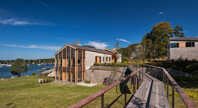Cove House Woods Hole MA architects 2016 AD 100 List: Leroy Street Studio Architects Cove House Woods Hole MA