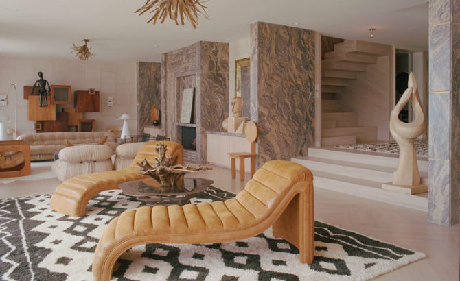 Malibu Beach California by K. Wearstler 2 decoration ideas 2016 AD 100 List: Kelly Wearstler Decoration Ideas Malibu Beach California by K