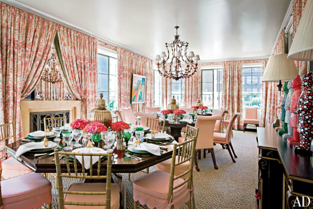 mario buatta famous interior designers  ad 100 2016 AD 100 LIST: MARIO BUATTA DECORATION IDEAS mario buatta famous interior designers 7