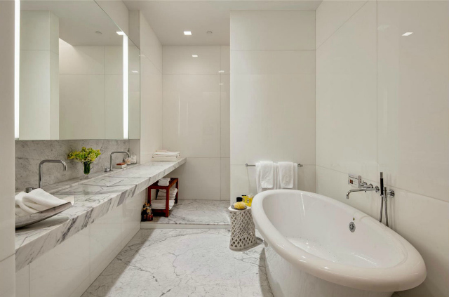 bathroom design with marble bathroom interiors 20 Impressive Marble Bathroom Interiors marble bathroom interiors 15