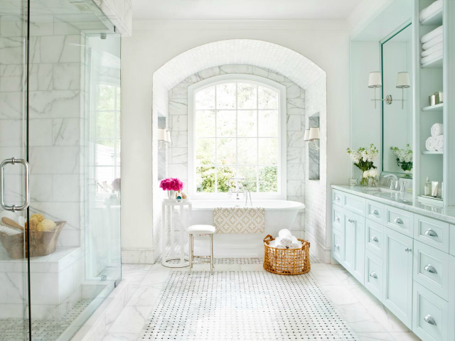 bathroom design with marble bathroom interiors 20 Impressive Marble Bathroom Interiors marble bathroom interiors 16