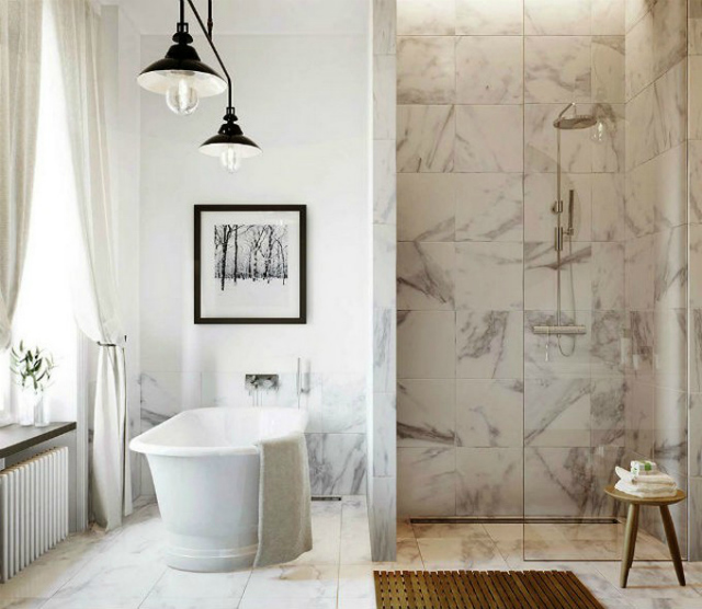 bathroom interiors with marble bathroom interiors 20 Impressive Marble Bathroom Interiors marble bathroom interiors 5