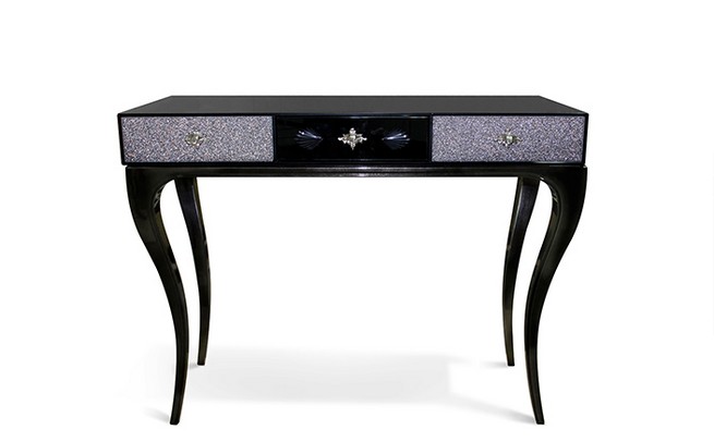 Modern console tables with storage