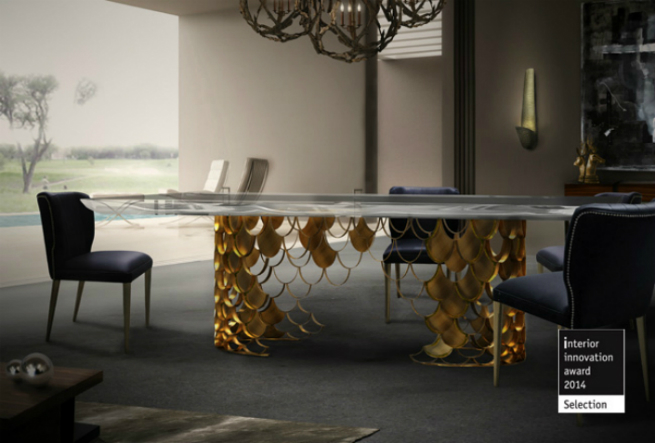 New Brass Console Table by BRABBU it’s the new member of KOI Family 2