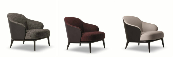The new Minotti Armchairs are elegant and protective 1