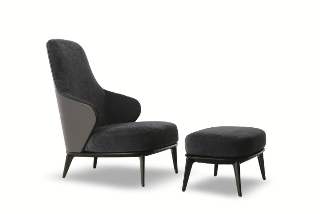 The new Minotti Armchairs are elegant and protective 2