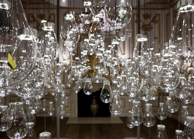 Magic lighting installation at V&A Museum
