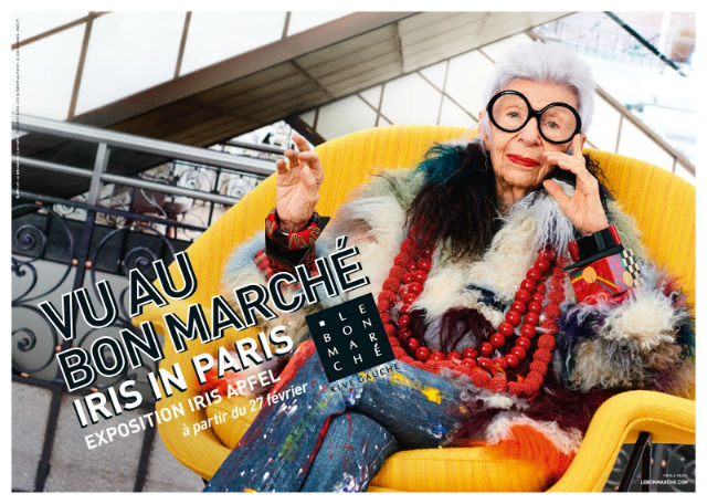 Le Bon Marché Pays Tribute To Iris Apfel At “Iris in Paris” (6)