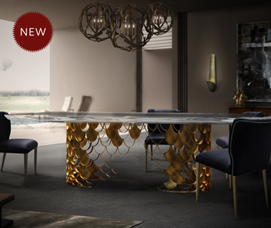 Agra Dining Table by BRABBU