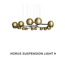 HORUS | SUSPENSION LIGHT by BRABBU