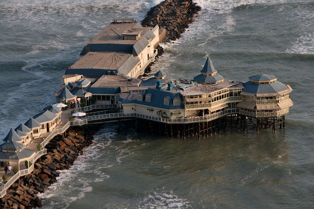 10 Amazing Waterfront Restaurants Around the World  10 Amazing Waterfront Restaurants Around the World Waterfront Restaurant Rosa Nautica Lima