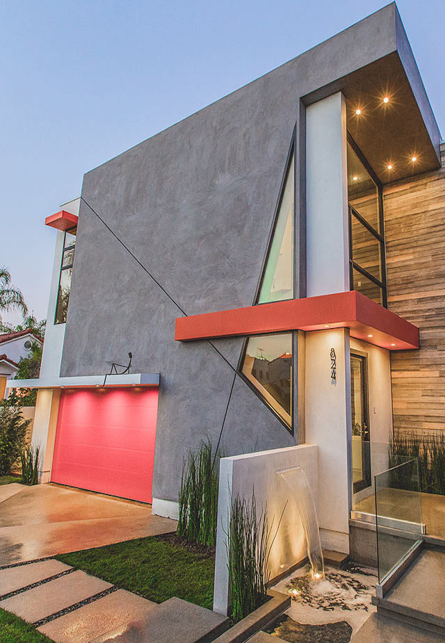 Hollywood Inspirational Facade La Jolla House Amit Apel Design 1