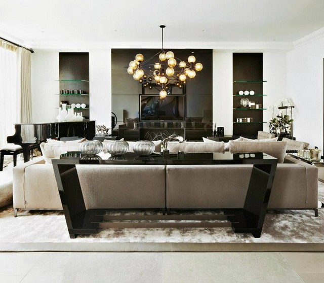 Living room project by Kelly Hoppen kelly hoppen Top 50 Projects by Kelly Hoppen Living room project by Kelly Hoppen