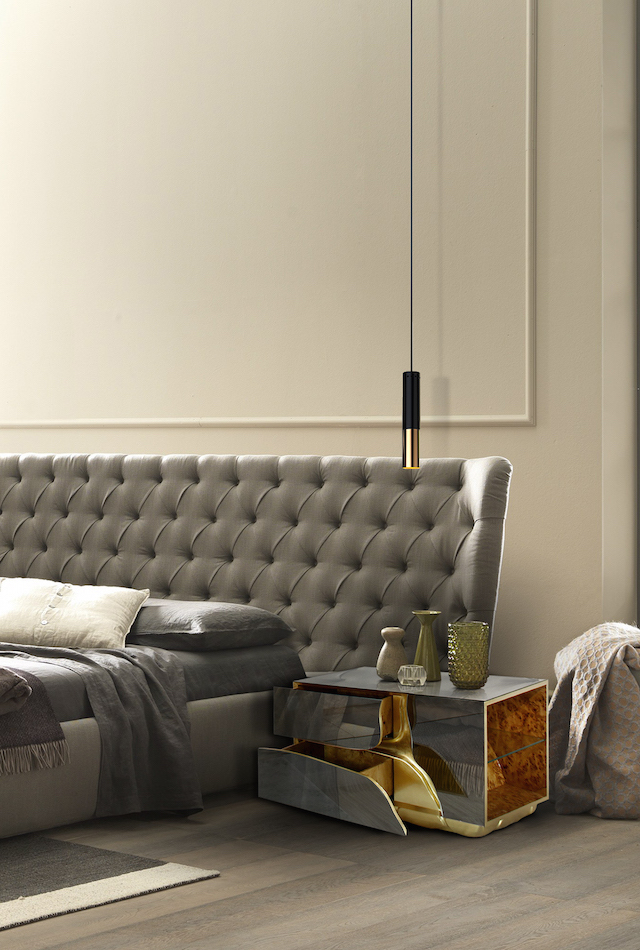 Celebrity Homes: 15 Bedroom Design Ideas To Inspire You lapiaz nightstand