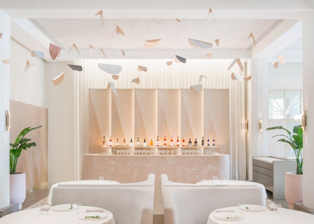 Get inspired by Universal Design Studio project - Odette Restaurant restaurant interior Get Inspired By Odette Restaurant Interior odette by universal design studio dezeen 1568 10