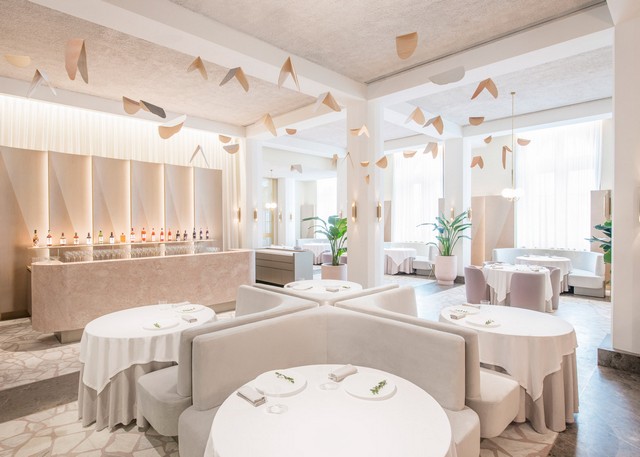 Get inspired by Universal Design Studio project - Odette Restaurant restaurant interior Get Inspired By Odette Restaurant Interior odette by universal design studio dezeen 1568 2