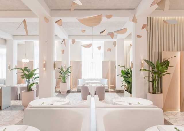 Get inspired by Universal Design Studio project - Odette Restaurant restaurant interior Get Inspired By Odette Restaurant Interior odette by universal design studio dezeen 1568 4