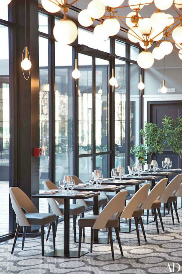 Restaurant Interior Ideas - La Sirena, New York restaurant interior Restaurant Interior Ideas: La Sirena Restaurant Interior Ideas La Sirena New York 5 1