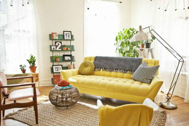 23 Wonderful Living Room Ideas With A Yellow Modern Sofa living room ideas 23 Wonderful Living Room Ideas With A Yellow Sofa 23 Wonderful Living Room Ideas With A Yellow Sofa 5