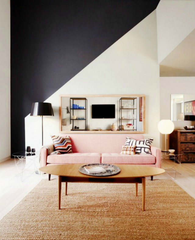 The Prettiest Living Room Ideas With A Pink Modern Sofa pink sofa The Prettiest Living Room Ideas With A Pink Sofa The Prettiest Living Room Ideas With A Pink Sofa 8