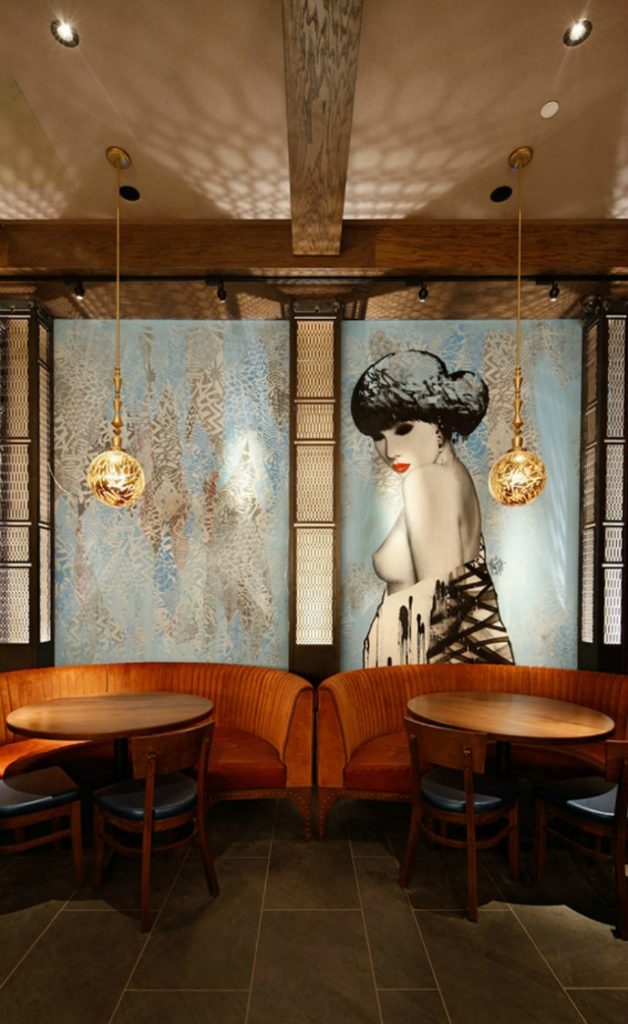 15 Stylish Modern Sofa In Astonishing Restaurant Interiors  modern sofas 15 Stylish Modern Sofas In Astonishing Restaurant Interiors sofa14 628x1024