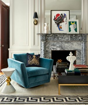 9 Upholstered Chairs That Will Add A Pop Of Color To Your Home Decor