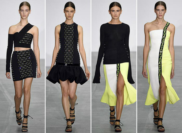 david_koma_spring_summer_2017_London Fashion Week_Trends london fashion week London Fashion Week: celebrating the trends for next seasons David Koma spring summer 2017 collection London Fashion Week7