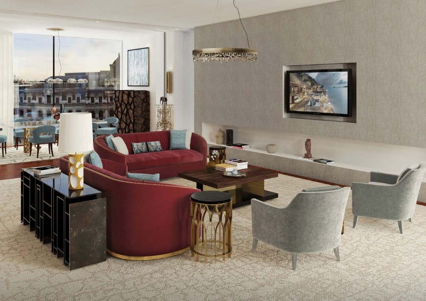 27 Living Room Ideas BY BRABBU That Will Blow Your Mind living room ideas 27 Living Room Ideas BY BRABBU That Will Blow Your Mind Luxury London Apartment Living room decorating ideas