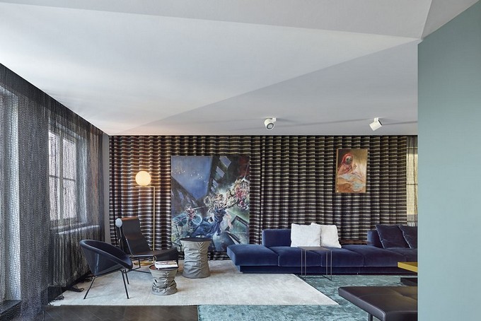 The-Best-Living-Room-Ideas-By-Top-German-Interior-Designers_ippolito-fleitz-group-house-benz-estugarda-2016 german interior designers 20 Velvet Armchairs Ideas By Top German Interior Designers The Best Living Room Ideas By Top German Interior Designers ippolito fleitz group house benz estugarda 2016