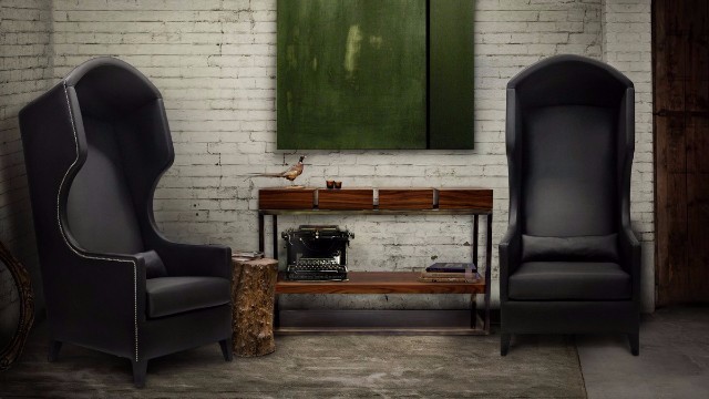 200 Must-Have Lighting & Furniture Design Pieces By BRABBU - Part 2 furniture design 200 Must-Have Lighting and Furniture Design Pieces By BRABBU – Part 2 LIVING ROOM IDEAS Black chair