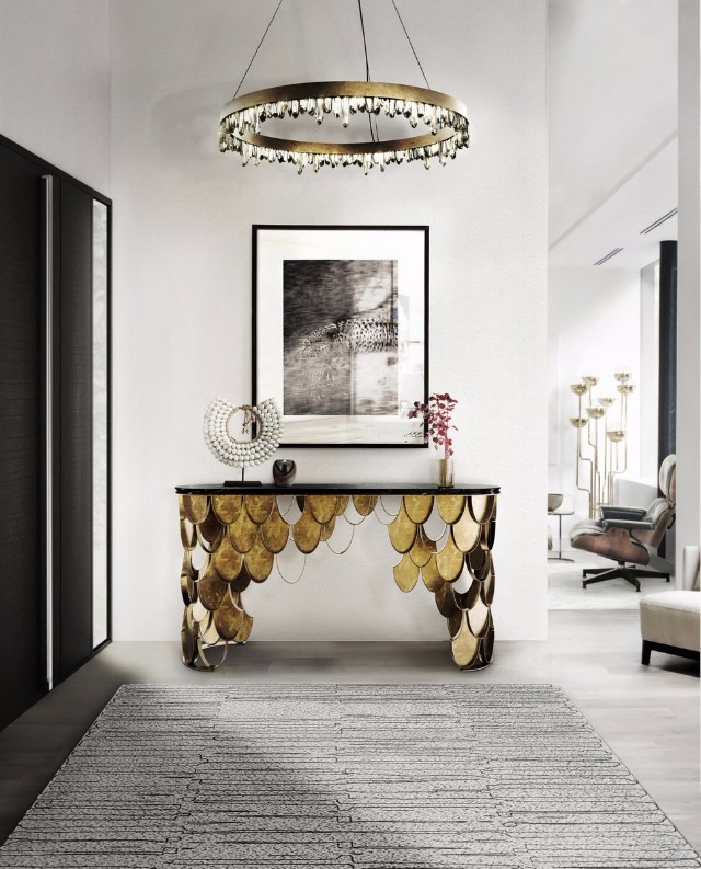 200 Must-Have Lighting & Furniture Design Pieces By BRABBU - Part 2 furniture design 200 Must-Have Lighting and Furniture Design Pieces By BRABBU – Part 2 Living Room set Koi Console