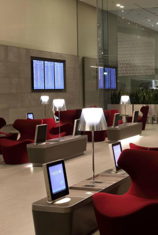 7 Airport Lounges That Will Inspire You To Travel More  7 Airport Lounges That Will Inspire You To Travel More Qatar Airways Al Mourjan Business Class Lounge Doha 1