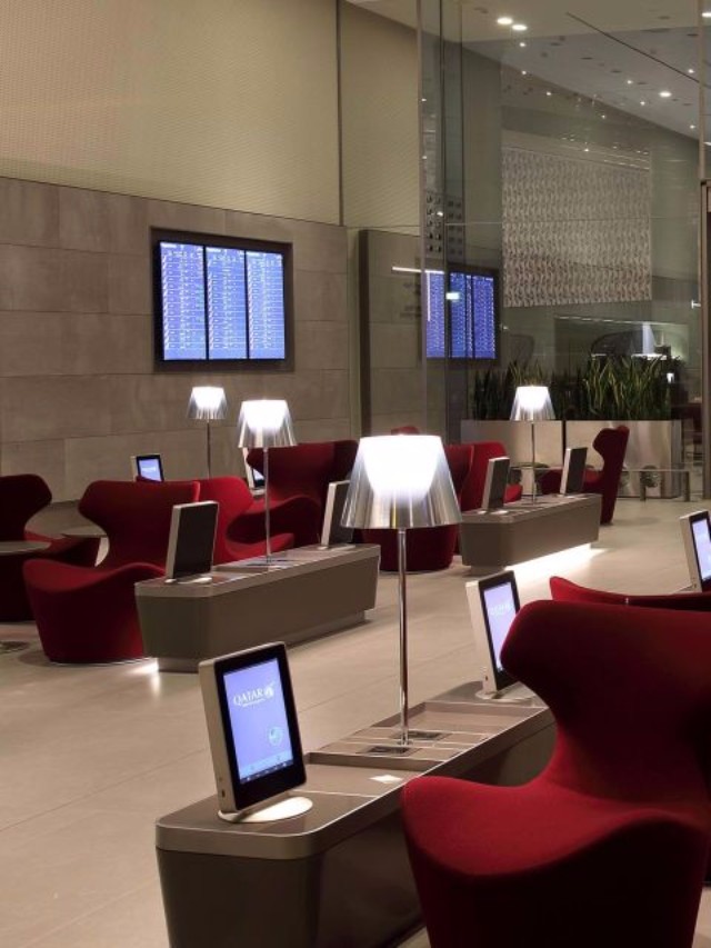 7 Airport Lounges That Will Inspire You To Travel More  7 Airport Lounges That Will Inspire You To Travel More Qatar Airways Al Mourjan Business Class Lounge Doha