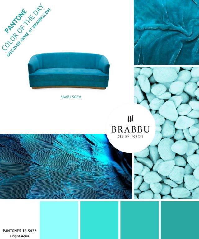 A Week In Colors: Five Color Trends To Add To Your Home Decor IV  A Week In Colors: Five Color Trends To Add To Your Home Decor IV Bright Aqua e1498495565284