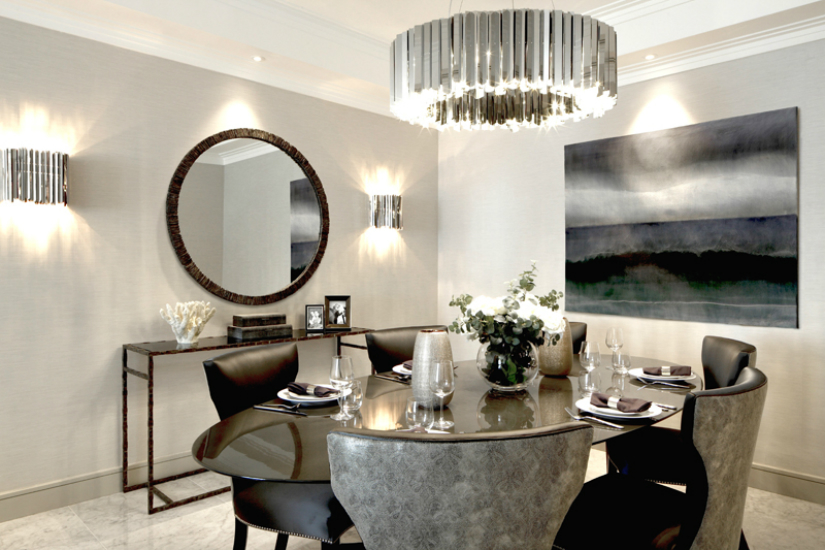 7 Beautifully Designed Rooms By Laura Hammett laura hammett 7 Beautifully Designed Rooms By Laura Hammett Hans Crescent  Dining room