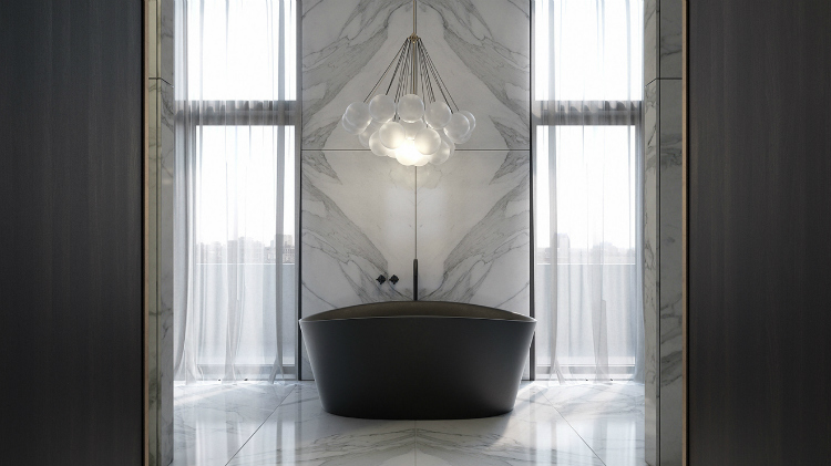Contemporary Design by No.12 Studio contemporary design Contemporary Design by No.12 Studio PROJECT ASH Bathroom
