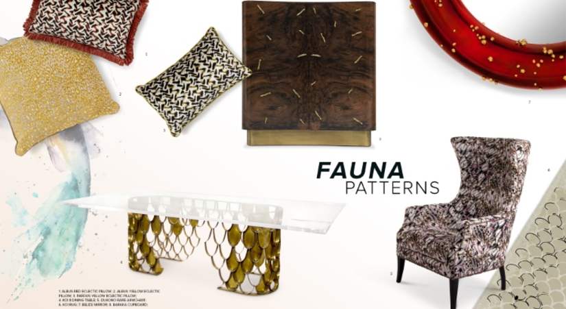 Fauna Patterns – 2019 Inspirational Interior Design Trends interior design trends Fauna Patterns – 2019 Inspirational Interior Design Trends Fauna Patterns 2019 Inspirational Interior Design Trends 01