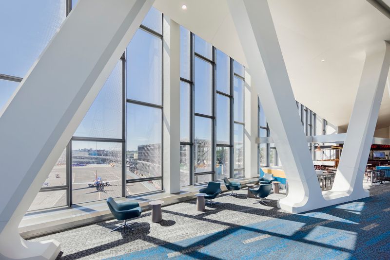 HOK Global Interior Design Trends hok HOK Global Interior Design Trends HOK     LaGuardia Airport New Terminal B