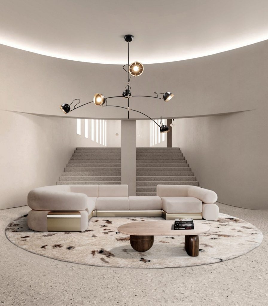 modern open living room design with neutral tone sofa modern sofas for living rooms Modern Sofas Inspiration for Your Living Room Modern Sofas Inspiration for Your Living Room 3 896x1024