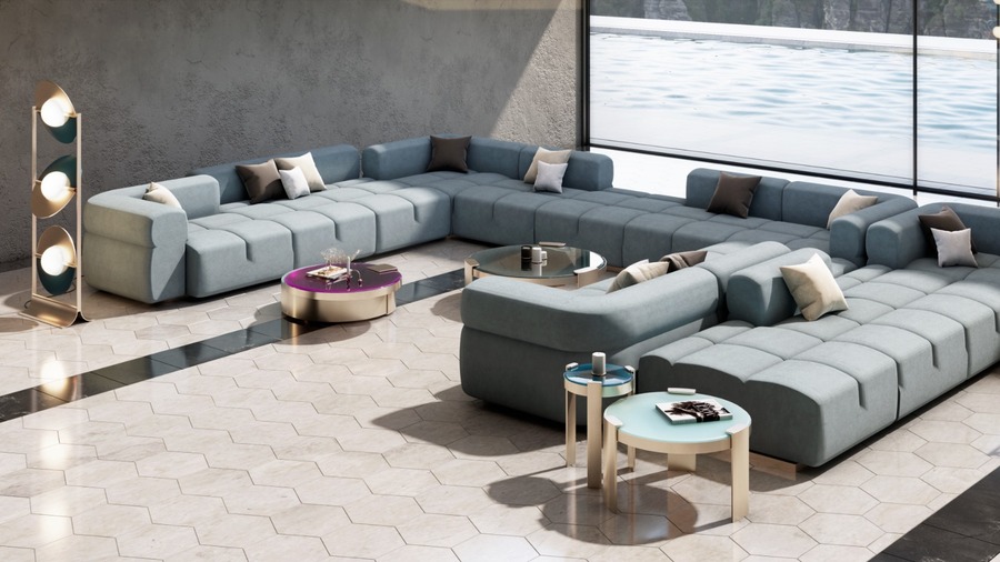modern living room with modular sofa modern sofas for living rooms Modern Sofas Inspiration for Your Living Room Modern Sofas Inspiration for Your Living Room2 2
