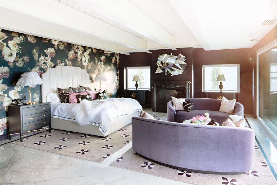 Modern bedroom design with brabbu sofa christina co Curated Projects by Christina Co Curated Projects by Christina Co 9