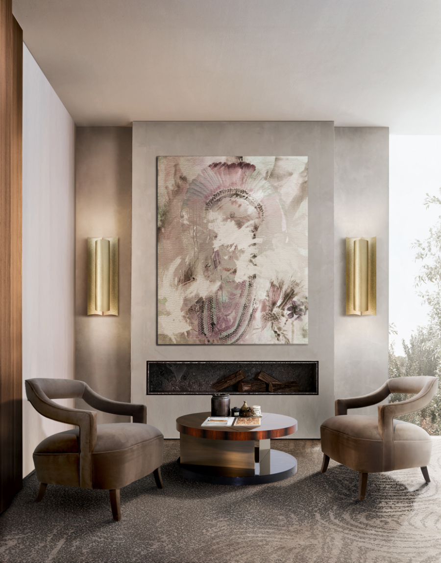 How Interior Design Can Help Sell Your House interior design How Interior Design Can Help Sell Your House OKA armchair AURUM wall LALLANmodern living 2
