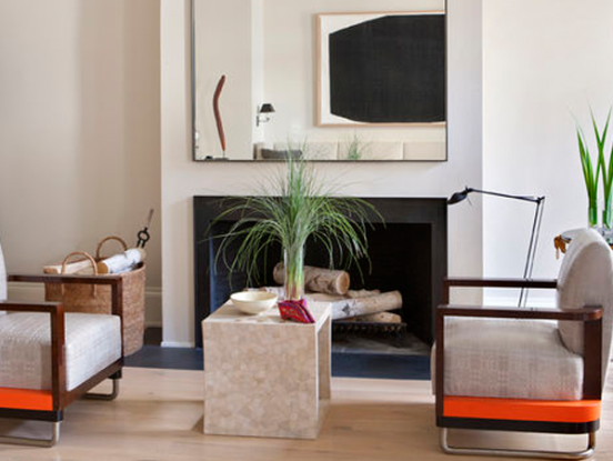 Interior designer Sandra Nunnerley decorates her own apartment